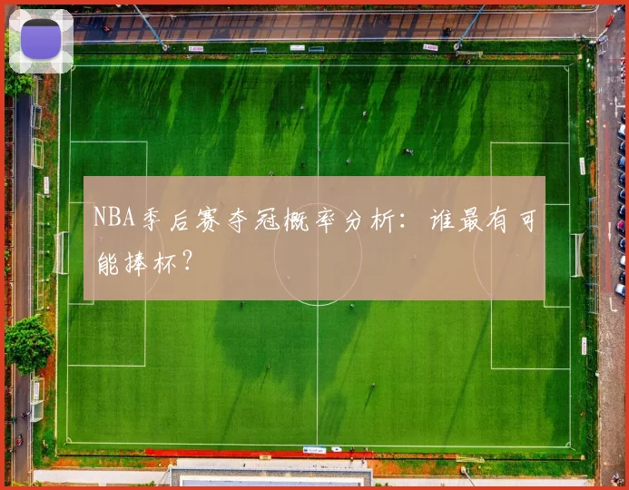 NBA季后赛夺冠概率分析:谁最有可能捧杯?